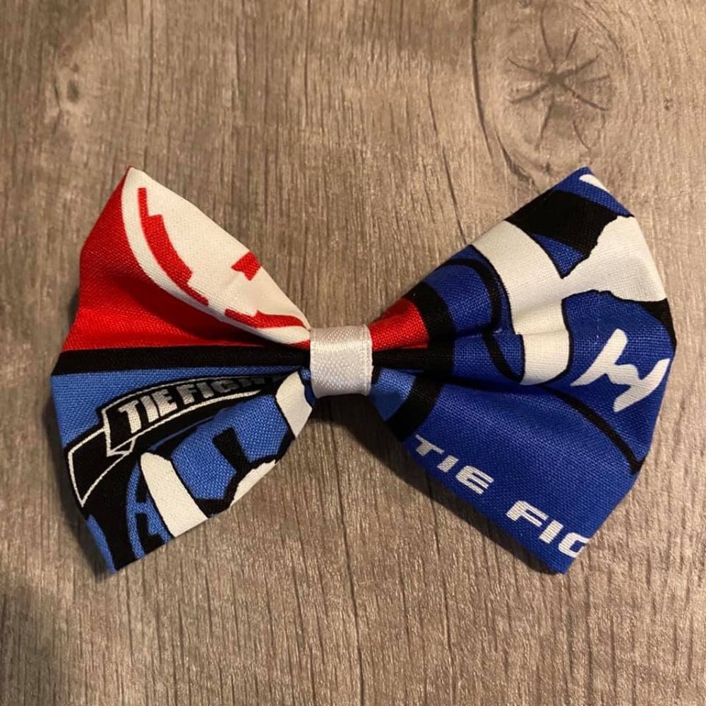 Multicolor Star Wars Hair Bow (Large)